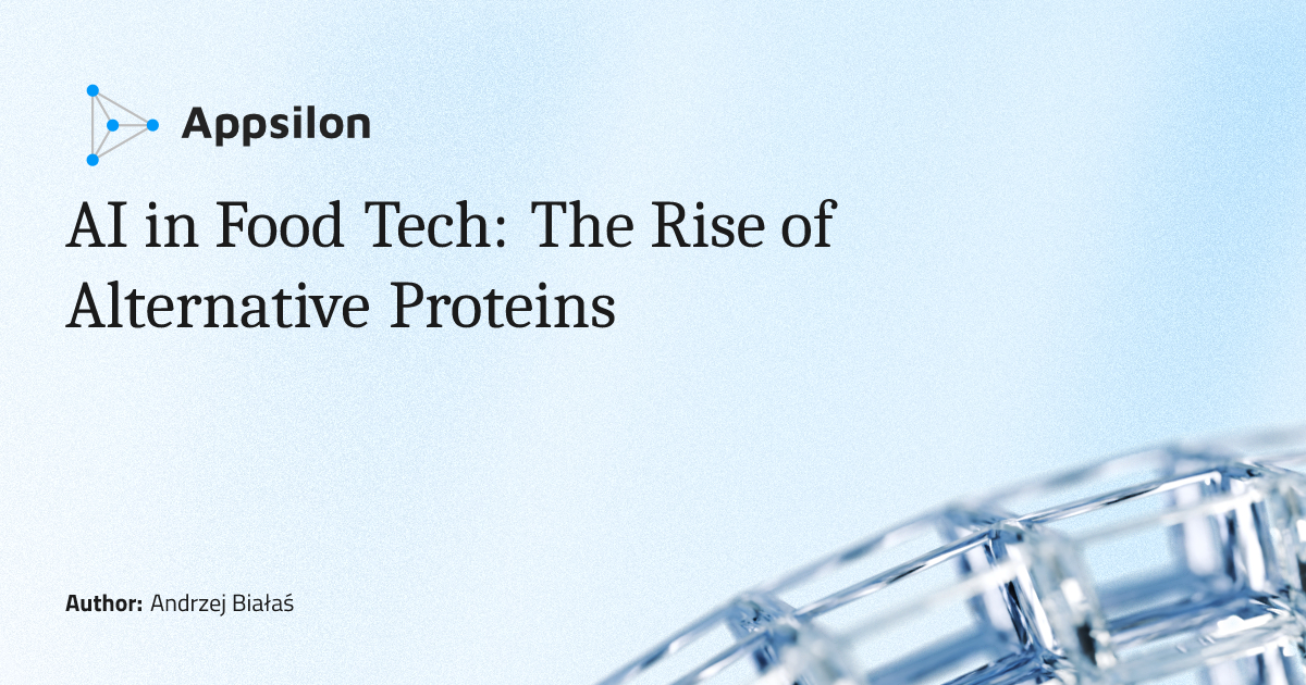 AI in Food Tech: The Rise of Alternative Proteins