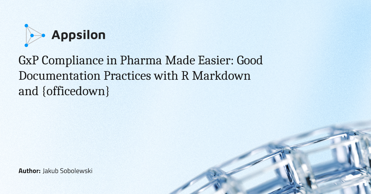GxP Compliance in Pharma Made Easier: Good Documentation Practices with ...