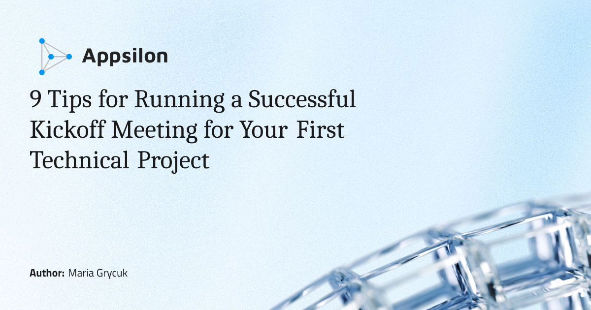 9 Tips for Running a Successful Kickoff Meeting for Your First ...