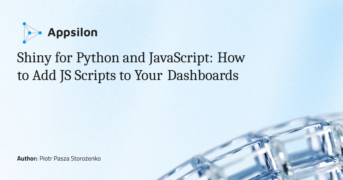 Shiny for Python and JavaScript: How to Add JS Scripts to Your Dashboards