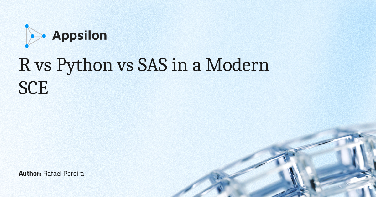 R vs Python vs SAS in a Modern SCE: What Pharma Teams Should Choose